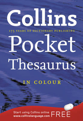 Cover of Collins Pocket Thesaurus