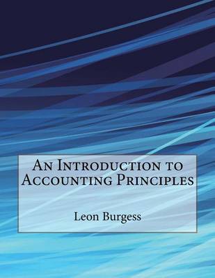 Book cover for An Introduction to Accounting Principles