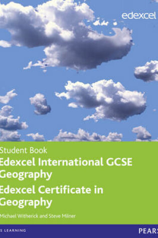 Cover of Edexcel International GCSE Geography Student Book with ActiveBook CD