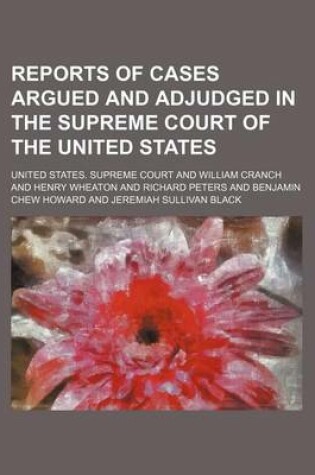 Cover of Reports of Cases Argued and Adjudged in the Supreme Court of the United States (Volume 24)