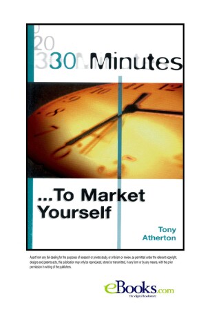 Book cover for 30 Minutes - to Market Yourself