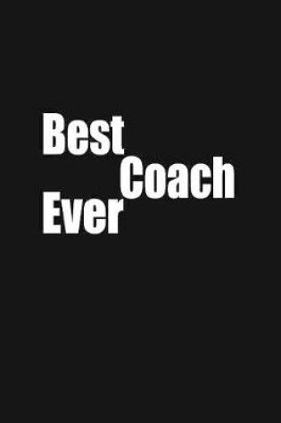 Cover of best coach ever