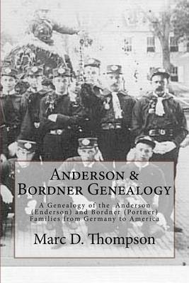 Book cover for Anderson & Bordner Genealogy