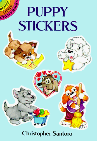 Book cover for Puppy Stickers