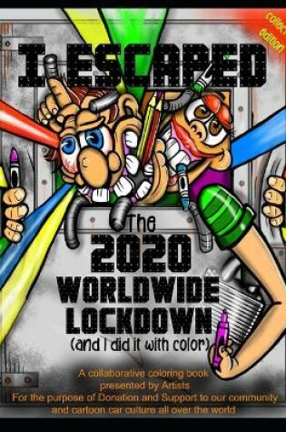 Cover of I Escaped the 2020 Lock Down Coloring book