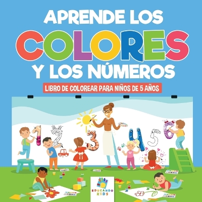 Book cover for Aprende los Colores y los Números