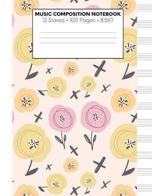 Book cover for Music Composition Notebook