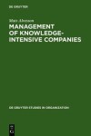 Book cover for Management of Knowledge-Intensive Companies