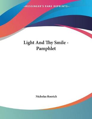 Book cover for Light And Thy Smile - Pamphlet