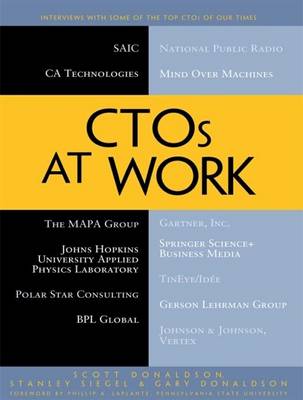 Book cover for CTOs at Work