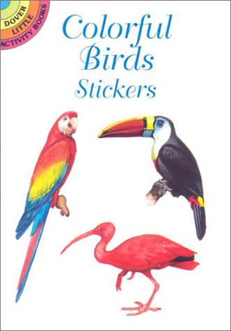 Book cover for Colourful Birds Stickers