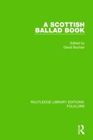 Cover of A Scottish Ballad Book Pbdirect