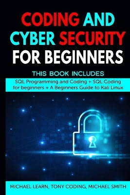 Book cover for Coding and Cyber Security for Beginners