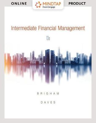 Book cover for Mindtap Finance, 2 Terms (12 Months) Printed Access Card for Brigham/Daves' Intermediate Financial Management, 13th