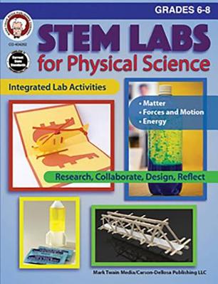 Book cover for Stem Labs for Physical Science, Grades 6 - 8
