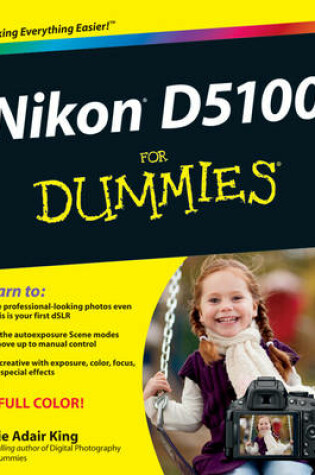 Cover of Nikon D5100 For Dummies
