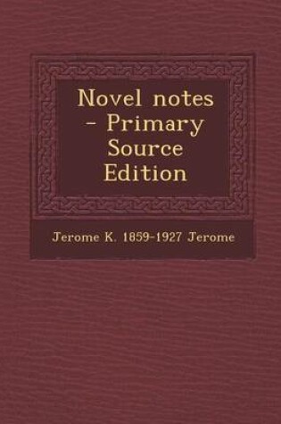 Cover of Novel Notes