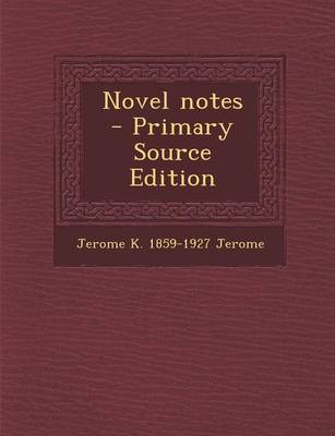 Book cover for Novel Notes