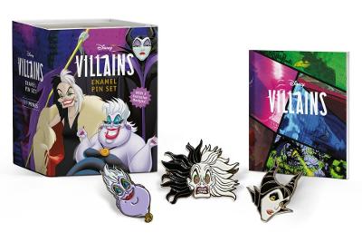 Book cover for Disney Villains Enamel Pin Set