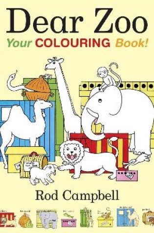 Cover of Dear Zoo: Your Colouring Book