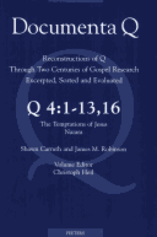 Cover of Q4: 1-13,16. the Temptations of Jesus - Nazara