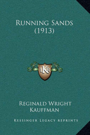 Cover of Running Sands (1913)