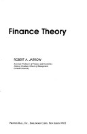 Book cover for Finance Theory