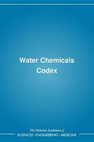 Cover of Water Chemicals Codex