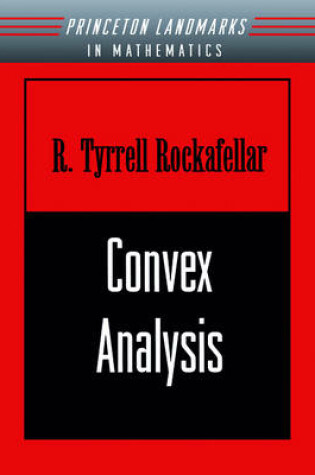 Cover of Convex Analysis