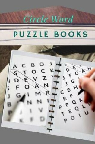 Cover of Circle Word Puzzle Books
