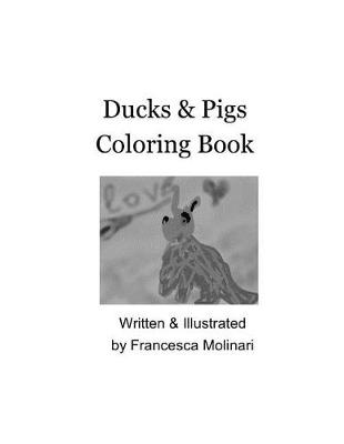 Cover of Ducks & Pigs Coloring Book