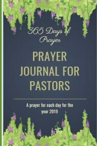 Cover of Prayer Journal For Pastors