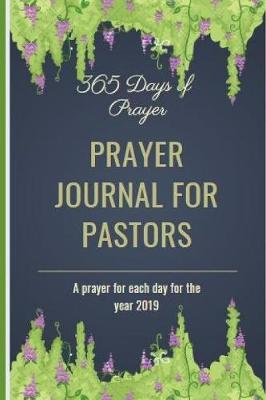 Book cover for Prayer Journal For Pastors