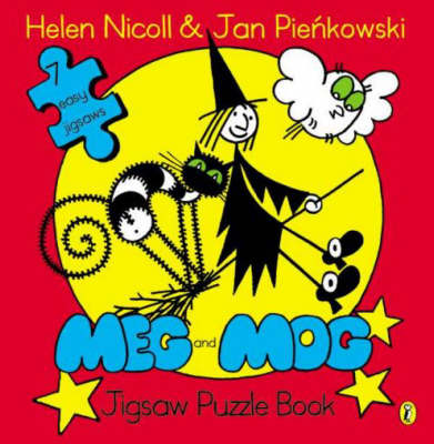 Book cover for Meg and Mog Jigsaw Puzzle Book