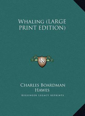 Book cover for Whaling