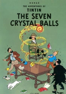 Book cover for The Adventures of Tintin: The Seven Crystal Balls