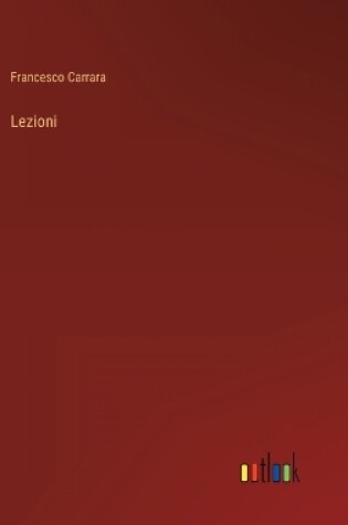 Cover of Lezioni