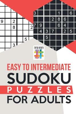 Book cover for Easy to Intermediate Sudoku Puzzles for Adults