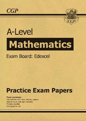 Book cover for A-Level Maths Edexcel Practice Papers