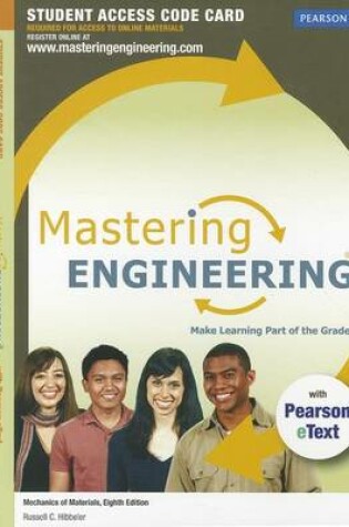 Cover of Mastering Engineering with Pearson eText -- Access Card -- for Mechanics of Materials