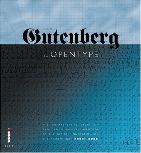 Book cover for From Gutenberg to Open Type