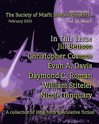 Book cover for The Society of Misfit Stories Presents... (February 2021)