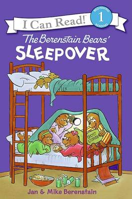 Book cover for The Berenstain Bears' Sleepover