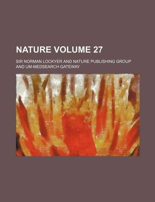 Book cover for Nature Volume 27