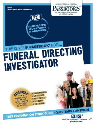 Book cover for Funeral Directing Investigator (C-3112)