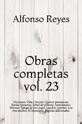 Book cover for Obras completas vol. 23