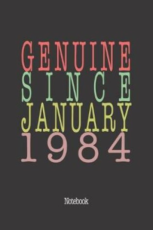 Cover of Genuine Since January 1984