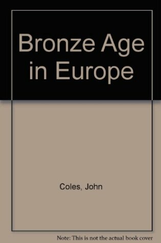 Cover of Bronze Age in Europe