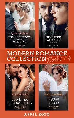 Book cover for Modern Romance April 2020 Books 1-4
