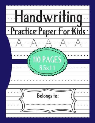 Cover of Handwriting Practice Paper for Kids